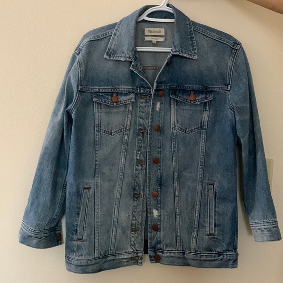 Madewell oversized denim jacket